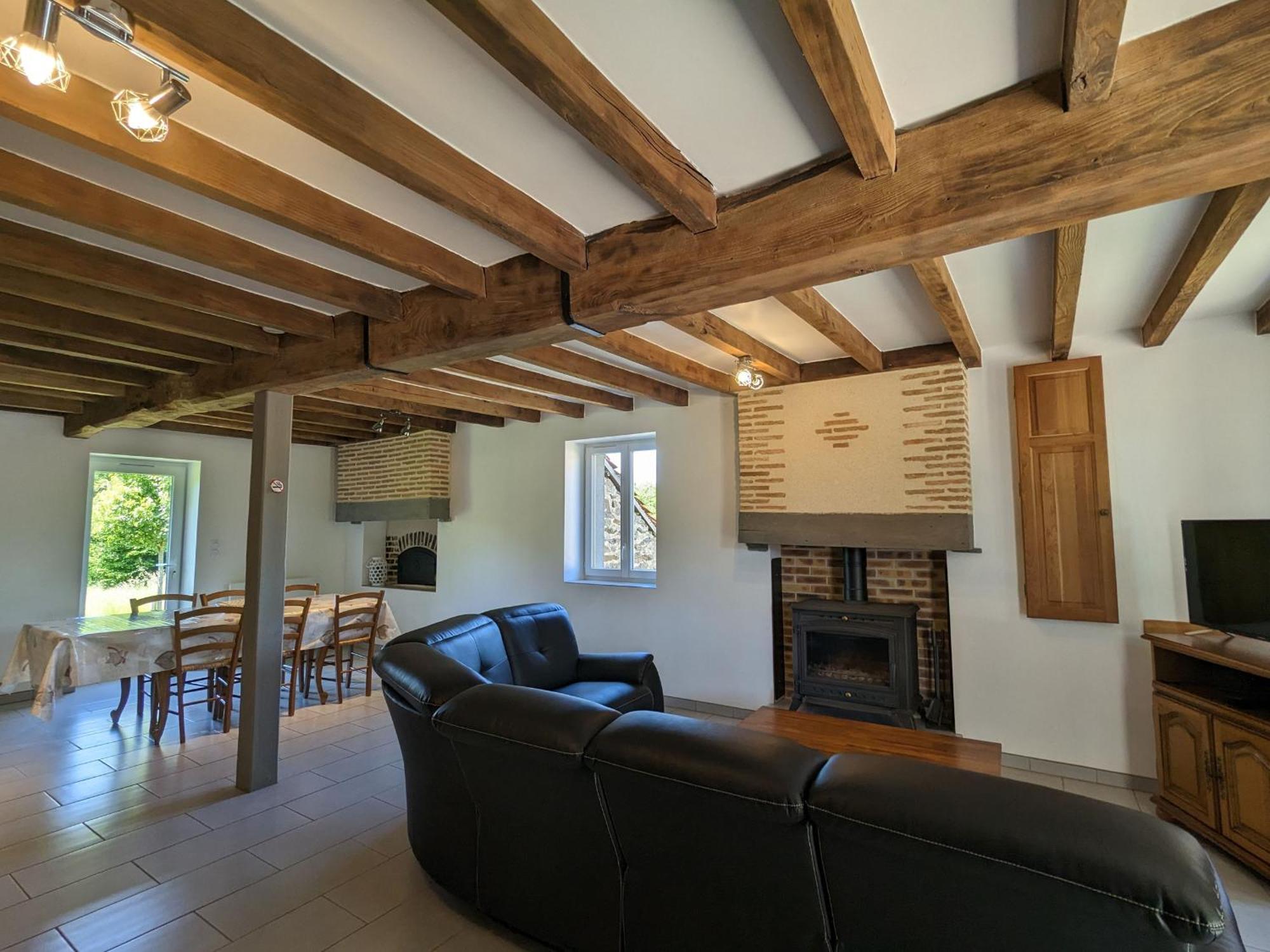 Вілла Grande Ferme Renovee Avec Jardin Et Loisirs A Proximite - Fr-1-591-155 Pouligny-Notre-Dame Екстер'єр фото